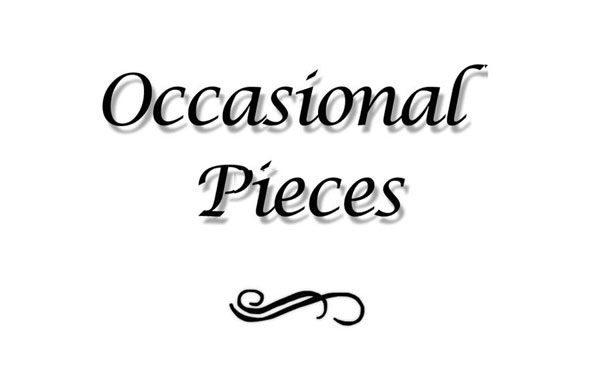 Occasional Pieces by May Allan